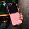 Futrola Glitter Clear Mag za Samsung Galaxy Z Flip 7 roze