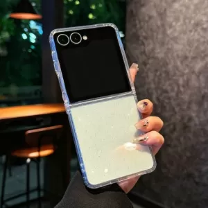 Futrola Glitter Clear Mag za Samsung Galaxy Z Flip 7 providna