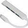 4u1 HUB adapter type c na 4x USB 3.0 sivi
