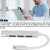 4u1 HUB adapter type c na 4x USB 3.0 sivi