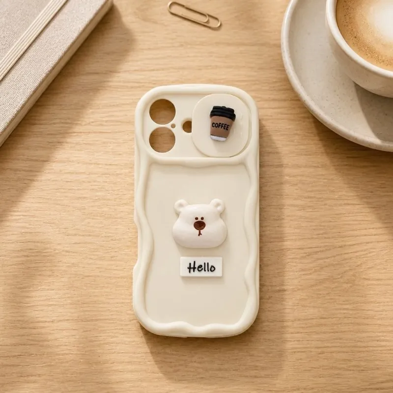 Futrola 3D Teddy za iPhone 17 Pro / iPhone 18 Pro bez