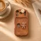 Futrola 3D Teddy za iPhone 17 braon