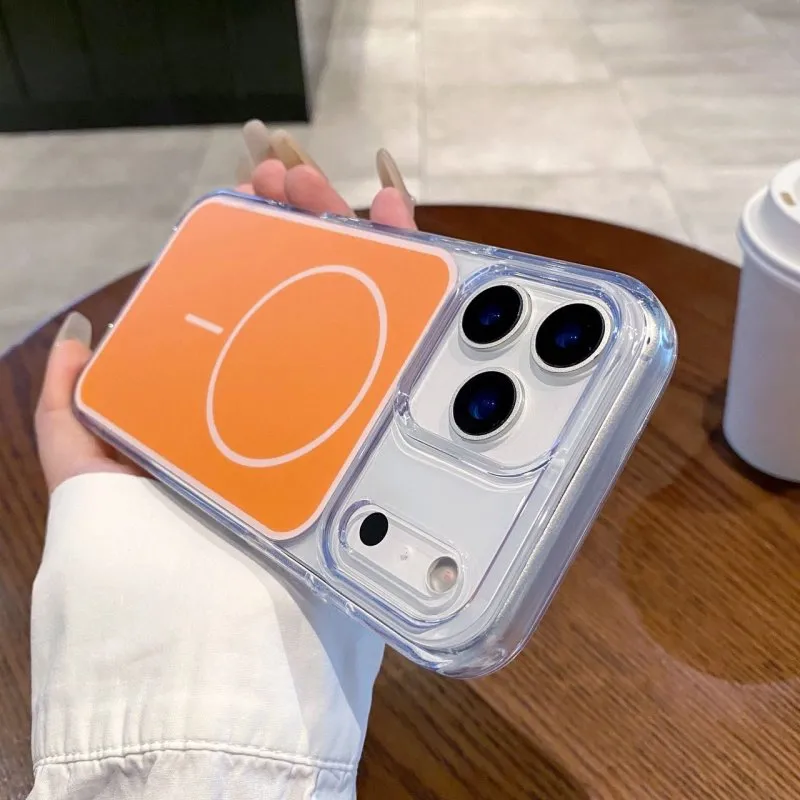 Futrola Color Magsafe za iPhone 16 narandzasta