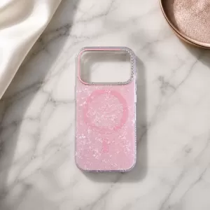 Futrola Cristal Magsafe za iPhone 17 Pro Max roze