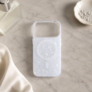 Futrola Cristal Magsafe za iPhone 17 Pro bela