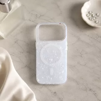 Futrola Cristal Magsafe za iPhone 16 Pro bela