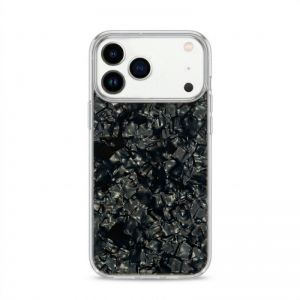 Futrola Mermer za iPhone 17 crna