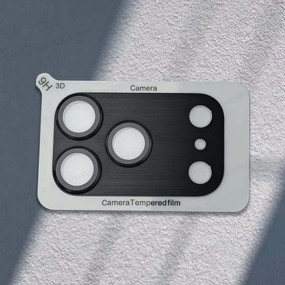 Zastita za kameru TITAN  LENS za iPhone 17 Pro Max crna