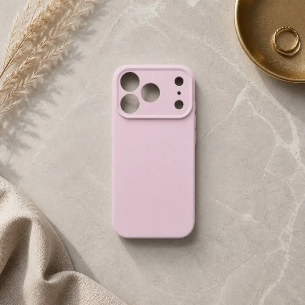 Futrola SOFT X-Cell za iPhone 17 puder roze