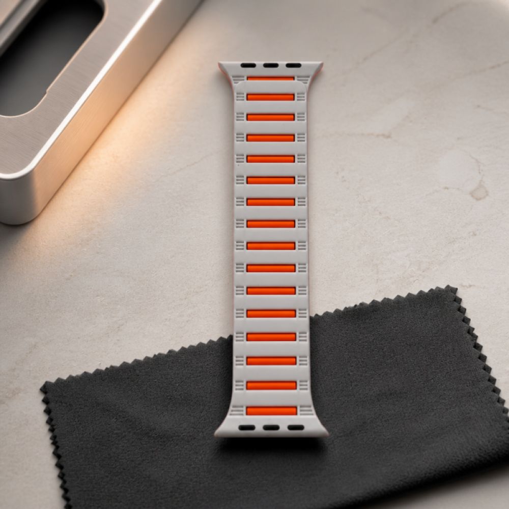 Narukvica za sat X-Cell Apple Watch 42/44/45/49 mm No7 bez-narandzasta