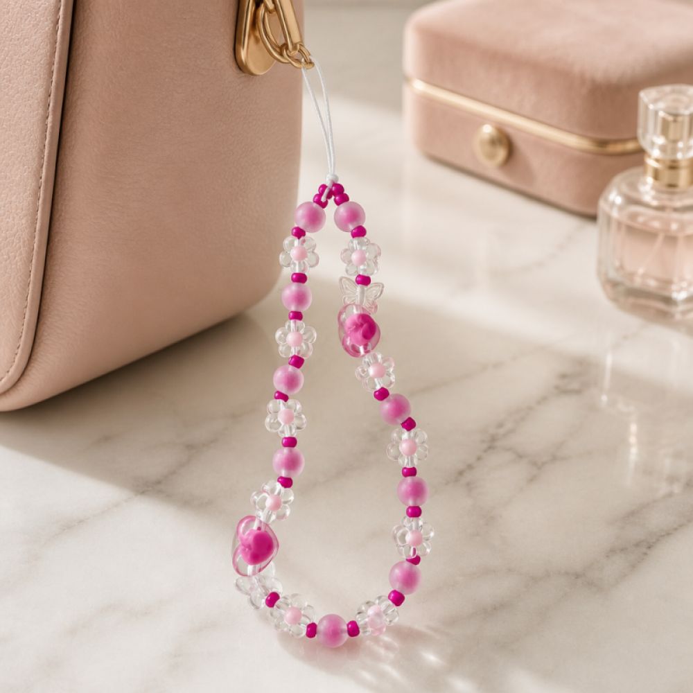 Privezak za telefon X-Cell 2 pink flower