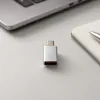 6A USB OTG adapter USB 3.0 A muski na Type-C zenski konverter za brzo punjenje 120W srebrni