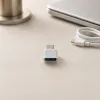 Adapter USB na type c beli