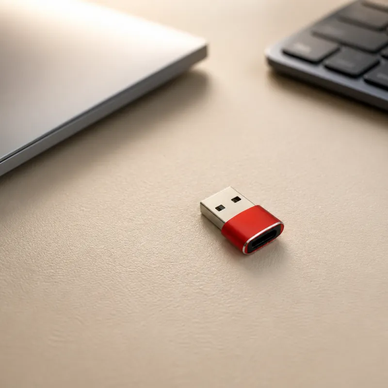  Adapter Tip-C (Type C) na USB crveni