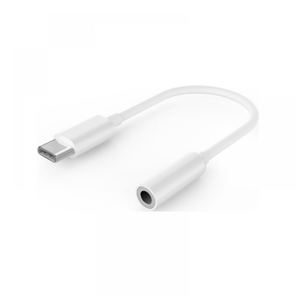 Adapter AUX Type C na Jack 3,5 mm beli