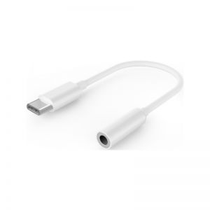 Adapter AUX Type C na Jack 3,5 mm beli