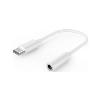 Adapter AUX Type C na Jack 3,5 mm beli