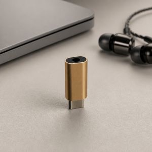 Adapter sa USB TIP-C (muski) na 3.5mm (zenski) zlatni