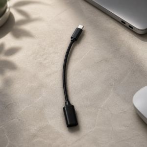 Adapter type c (muski) na USB A (zenski) crni