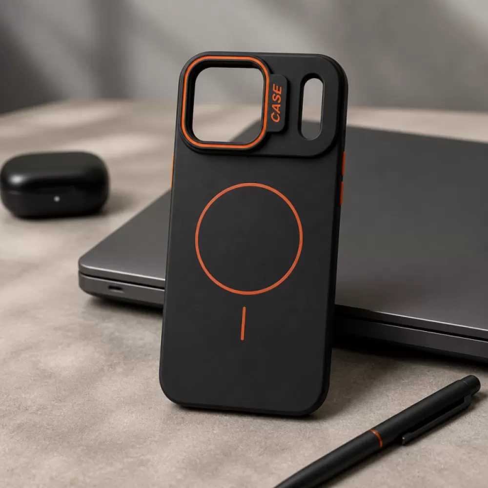 Futrole Color Soft Mag za  iPhone 16 Pro crna