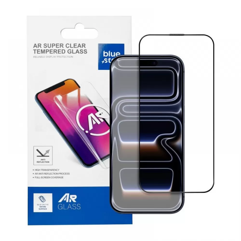 Zastitno staklo BLUE STAR 5D AR za iPhone 17 crno