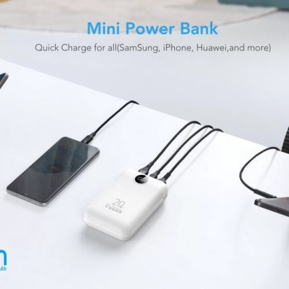 Powerbank Veger S20 (W2081) PD QC3.0 2A 22,5W 20000 mAh beli