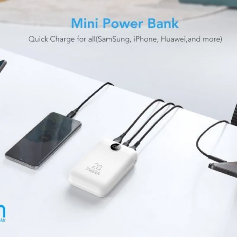 Powerbank Veger S20 (W2081) PD QC3.0 2A 22,5W 20000 mAh beli