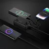 Powerbank Hoco 20000 mAh QC PD 2A 22,5W sa ugradjenim kablovima USB C (Type C) + Lightning J171A crni