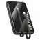 Powerbank Hoco 10000 mAh QC PD 22,5W sa ugradjenim kablovima USB C (Type C) + Lightning Q37 crni