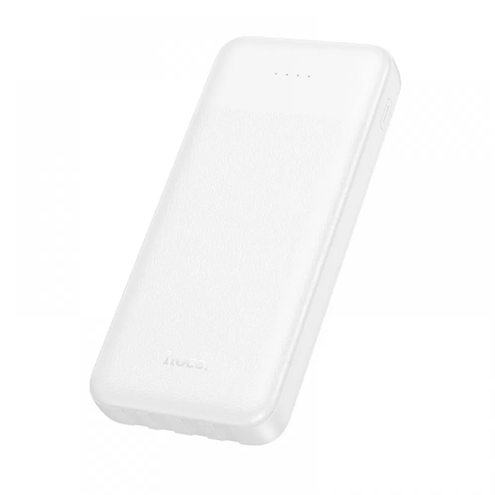 Powerbank Hoco 10000 mAh 2A sa cetiri ugradjena kabla USB A + USB C (Type C) + Lightning + Micro USB J163 beli