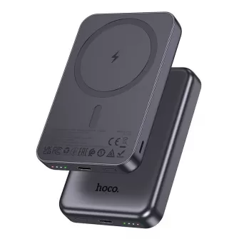 Powerbank kompatibilan sa MagSafe Hoco 5000 mAh 2A 5W J160 metalno sivi
