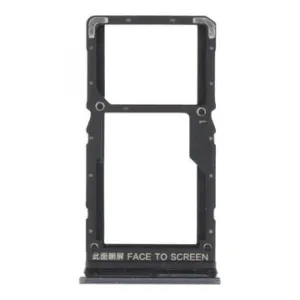 Sim holder za Poco M4 Pro crna ORIGINAL JU