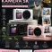 X-Cell Digitalna kamera 5K â€“ 80 MP, 18x Zoom, Wi-Fi  bela
