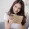 Futrola flip SMART CASE BOOK (Smart Magnet case) za Honor 400 Lite zlatna