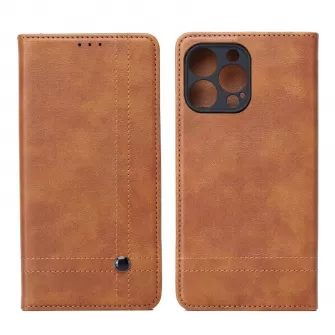 Futrola Smart Seam za Xiaomi Redmi Note 15 Pro Plus 5G braon