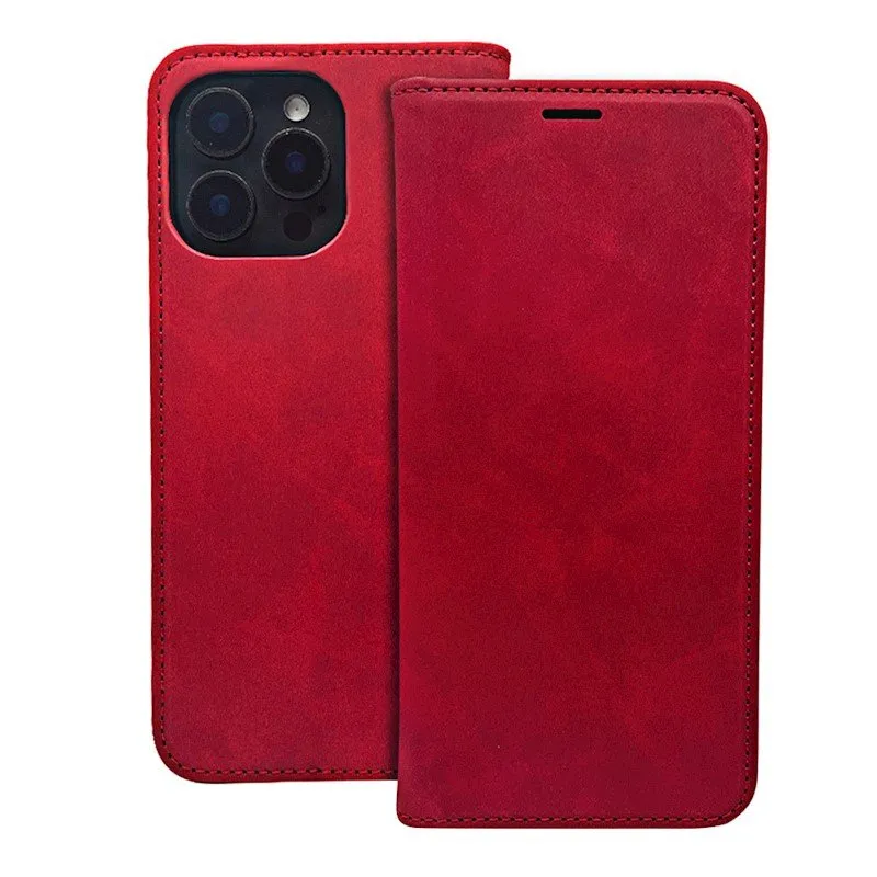 Futrola Smart Suede za Honor 400 crvena