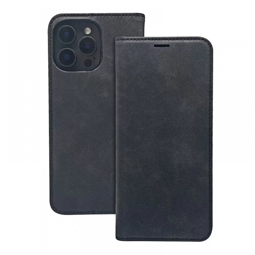 Futrola Smart Suede za Samsung Galaxy S26 Ultra crna