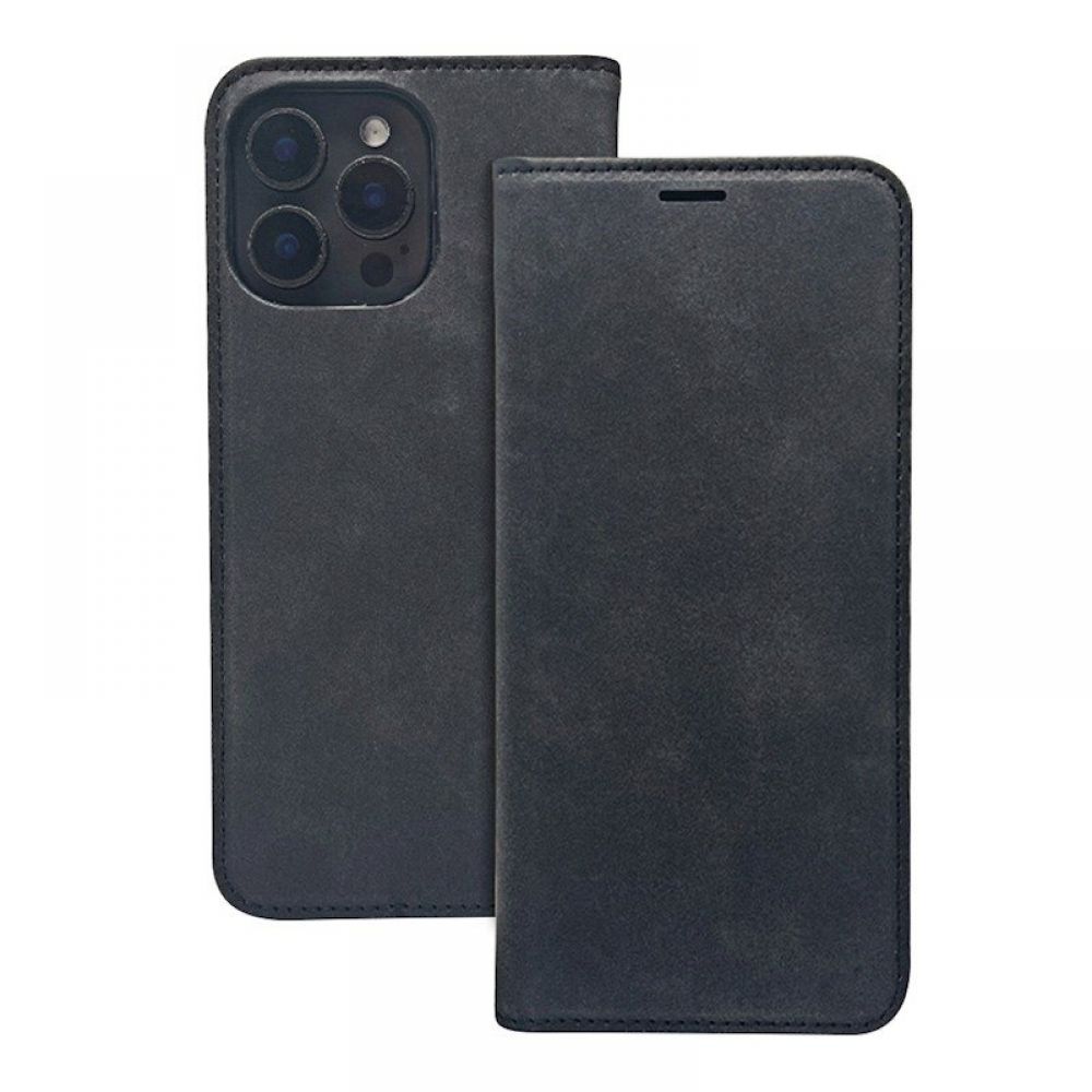 Futrola Smart Suede za Xiaomi Redmi 15C 4G / 15C 5G crna