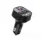 XO FM transmiter BCC17 Bluetooth MP3 auto punjac 30W crni + USB-C (Type C) - USB-C (Type C) kabl