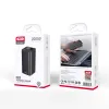 XO laptop power bank PB97 65W 20000mAh crni