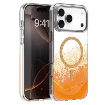 Futrola EPOXY MAG za iPhone 17 Pro (6.3) narandzasta