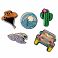 3D Sticker Summer set 5 kom