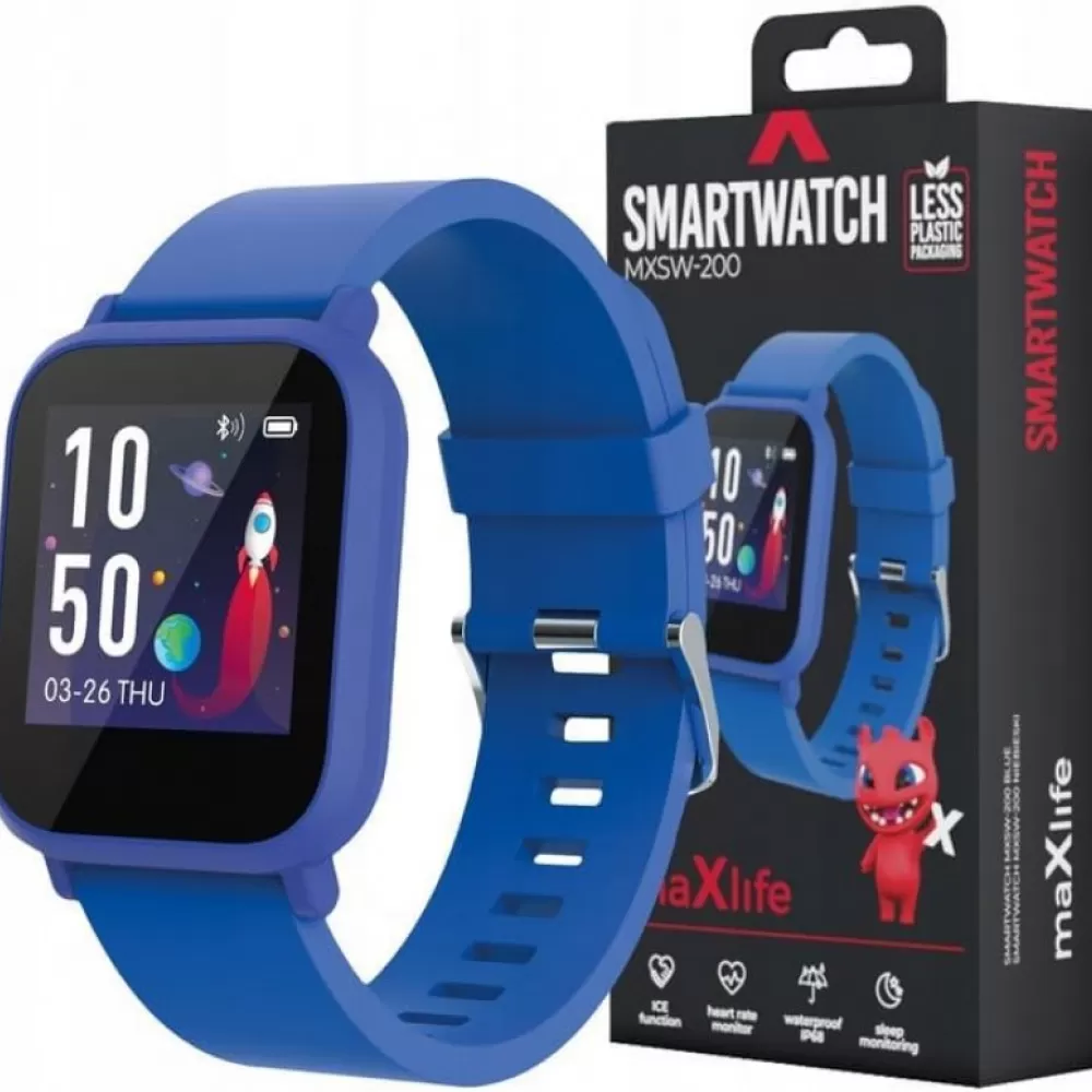 Maxlife deciji pametni sat MXSW-200 plavi outlet