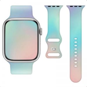 Silikonska narukvica za Apple Watch 38/40/41 mm (97+110) mint