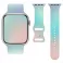 Silikonska narukvica za Apple Watch 38/40/41 mm (97+110) mint