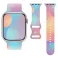 Silikonska narukvica za Apple Watch 42/44/45/49 mm (97+110) rainbow