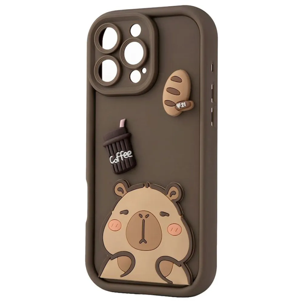 Futrola Ultra Trendy 3D za iPhone 16 (6.1) capybara
