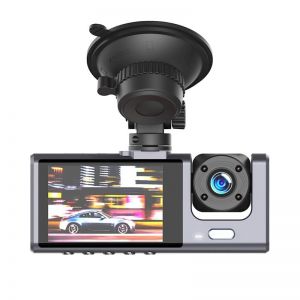 XO auto kamera XJ03 prednji i zadnji snimac FullHD crna