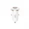 XO auto punjac CC56 PD 30W QC 1x USB 1x USB-C (Type C) beli