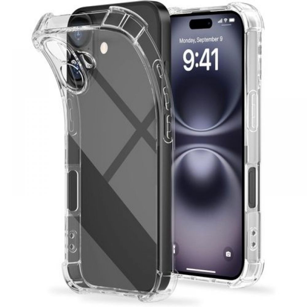 Futrola ANTI SHOCK 1.5mm za iPhone 16 providna
